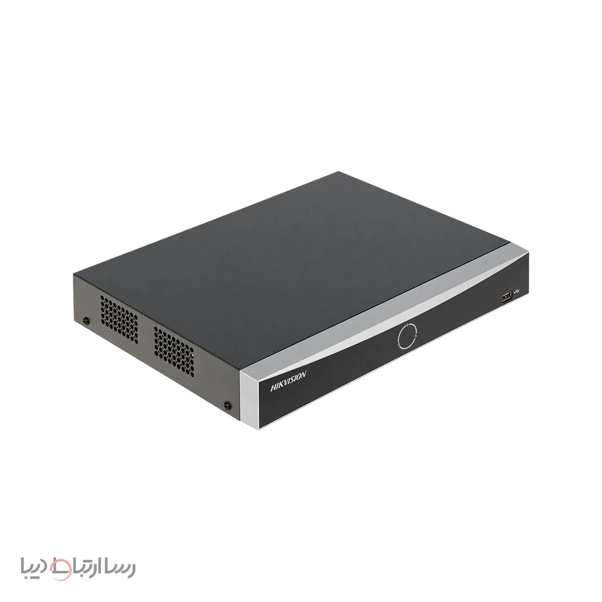 دستگاه ضبط تحت شبکه سری AcuSense با ورودی ۸ دوربین تحت شبکه Hikvision DS-7608NXI-K1(STD)(B) — نمای ۲