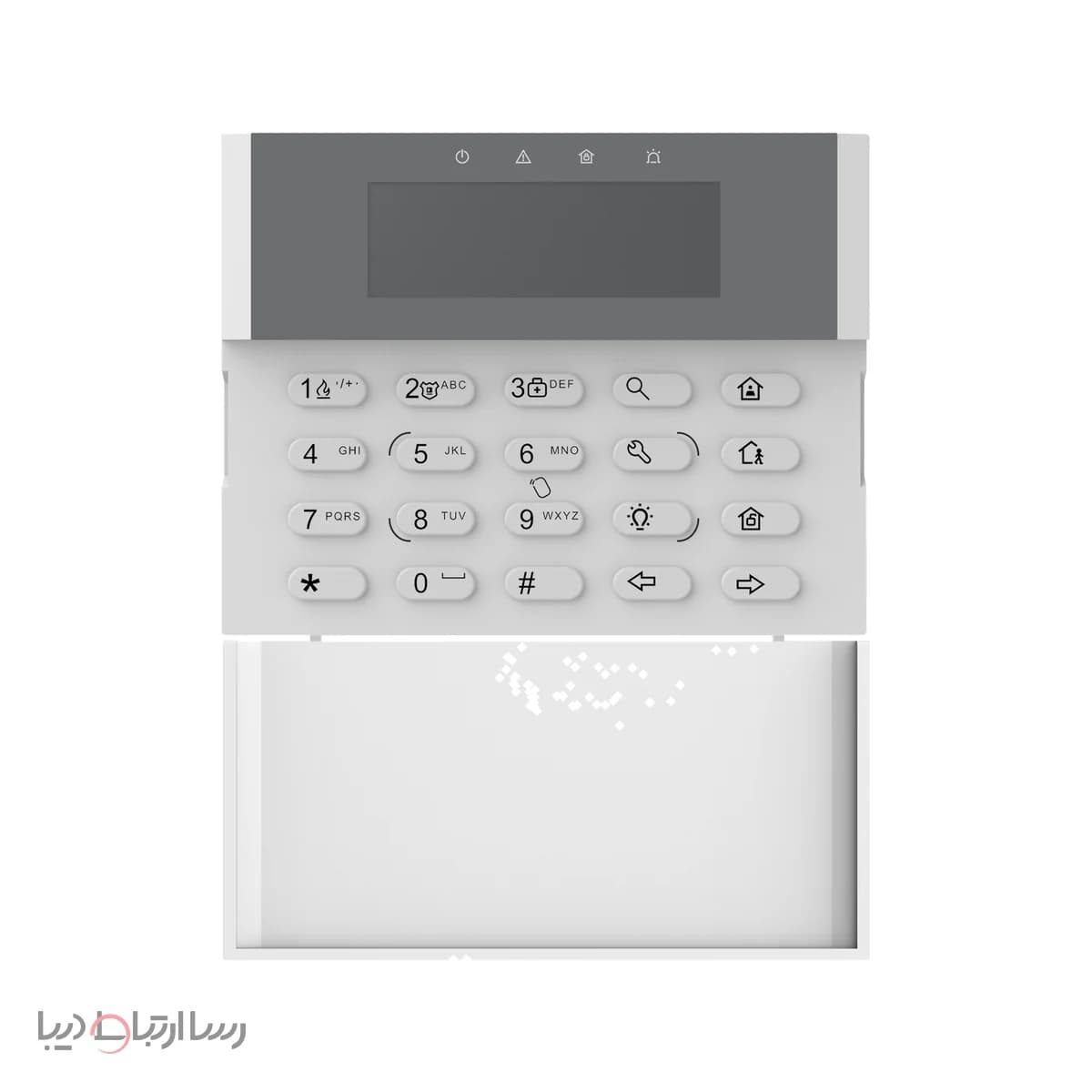 کیپد LCD Hikvision DS-PK1-LRT-HWB — نمای ۲