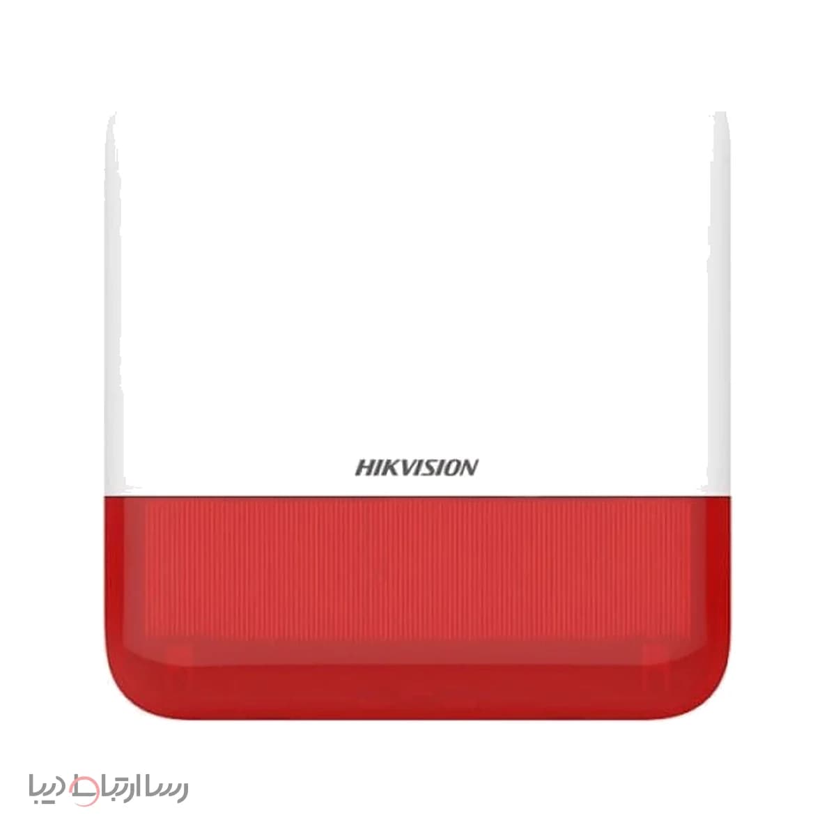 آژیر فلاشر بیسیم بیرونی (433MHz) — Hikvision DS-PS1-E-WB/Red